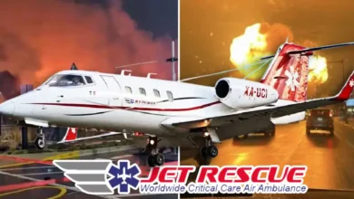 Cómo es Jet Rescue, empresa mexicana cuyo jet se estrelló en EU