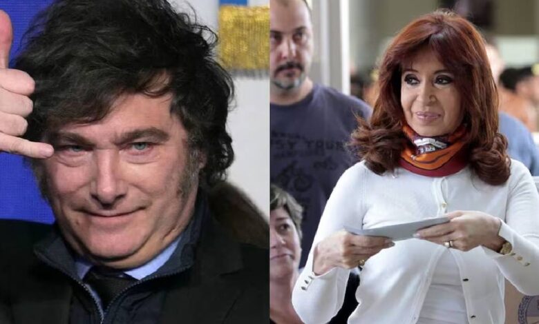 Cristina Kirchner llama a Milei "crypto estafador"