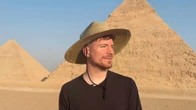 MrBeast muestra imágenes del interior de pirámides de Egipto