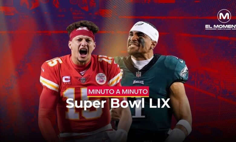 Super Bowl 2025: Sigue en vivo el partido aquí