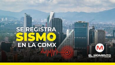 Se registra sismo en la CDMX