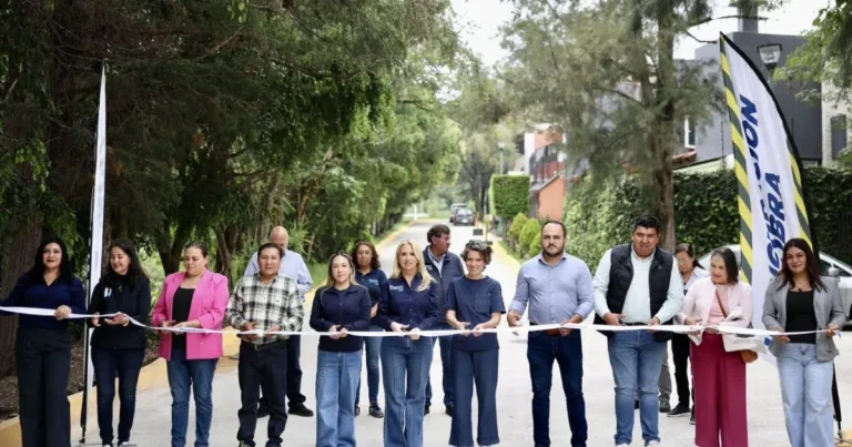 invierten más de 10 mdp en vialidades de la herradura y lomas de tecamachalco