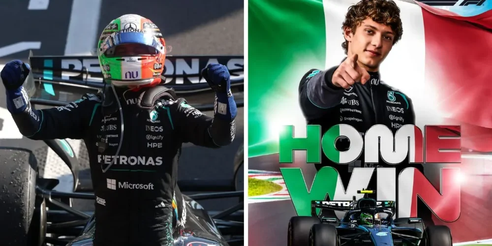 VIDEO: Kimi Antonelli gana el GP de Italia tras remontar desde la P19
