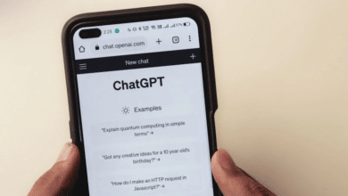 Chat GTP en teléfono móvil