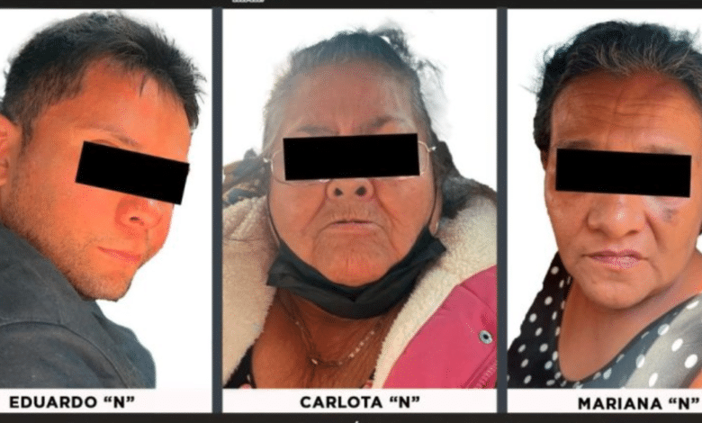 Imagen de personas detenidas