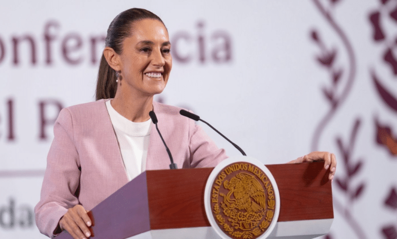 Presidenta Claudia Sheinbaum en conferencia mañanera