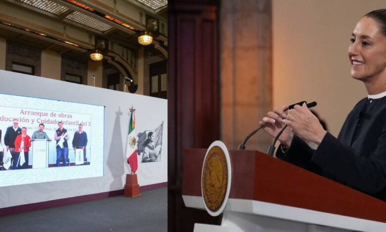 Claudia Sheinbaum inicia construcción de cinco centros infantiles del IMSS en Ciudad Juárez