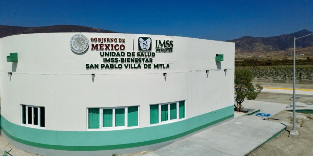 IMSS Bienestar inaugura el Centro de Salud con Servicios Ampliados en San Pablo Villa de Mitla, Oaxaca