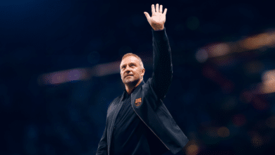 Hansi Flick renueva con el FC Barcelona hasta 2027 tras una temporada histórica (Foto por FC Barcelona)