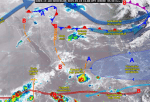 Lluvias intensas en Oaxaca y Chiapas