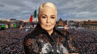 Lupita D’Alessio celebra el 10 de mayo en el Zócalo CDMX