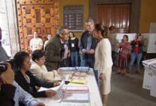 Claudia Sheinbaum vota en elección judicial