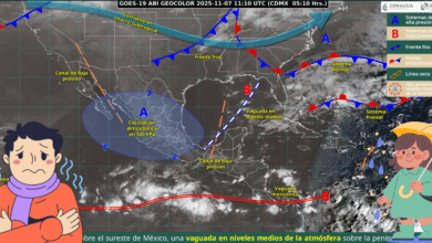 México amanece con heladas de -10°C en el norte y lluvias en el sureste