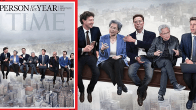 Time nombra a los líderes de la inteligencia artificial como Persona del Año 2025 (FOTO REVISTA TIME)