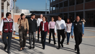 Claudia Sheinbaum inaugura bachillerato en García y anuncia dos planteles más para Nuevo León en 2026